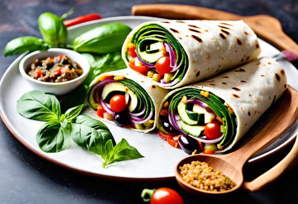 Wraps aux légumes